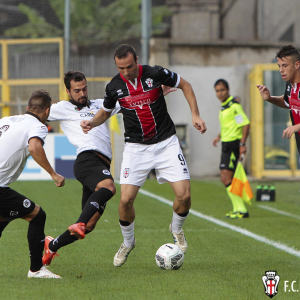 Ettore Marchi in azione contro lo Spezia (Foto Ivan Benedetto)