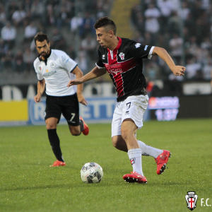 Massimiliano Gatto e sullo sfondo De Las Cuevas (Foto Ivan Benedetto)