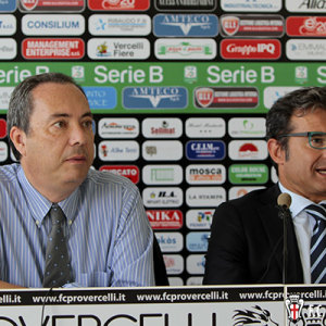 Il presidente Massimo Secondo e il signro Alberto Di Tanno (Foto Ivan Benedetto)