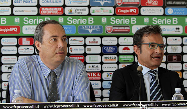 Il presidente Massimo Secondo e il signro Alberto Di Tanno (Foto Ivan Benedetto)