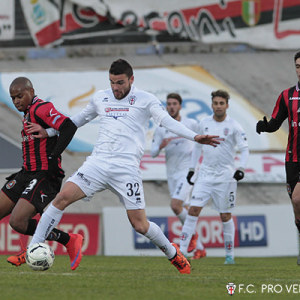 Giacomo Beretta contro il Lanciano (Foto Ivan Benedetto)