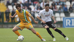 Mattia Sprocati contro l'Avellino (Foto Ivan Benedetto)