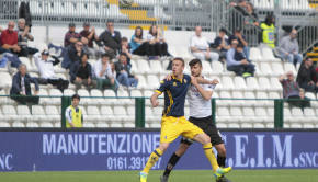 Alex Redolfi contro il Modena (Foto Ivan Benedetto)