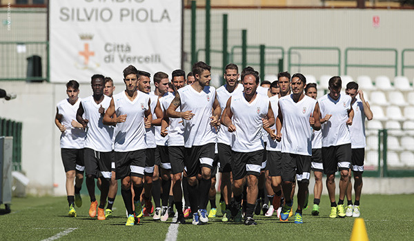 Allenamento al "Piola" (Foto Ivan Benedetto)