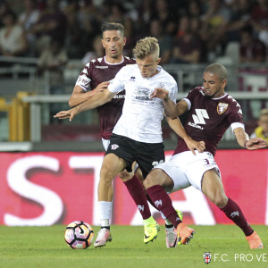 Armando Vajushi contro il Torino (Foto Ivan Benedetto)