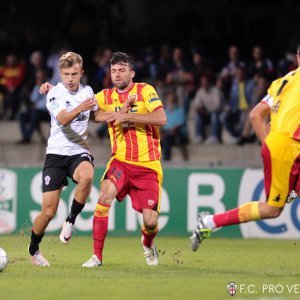 Benevento-Pro Vercelli 1-1, foto Ivan Benedetto.