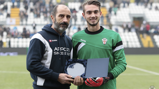 Andrea Zaccagno riceve il premio Apport (Foto Ivan Benedetto)