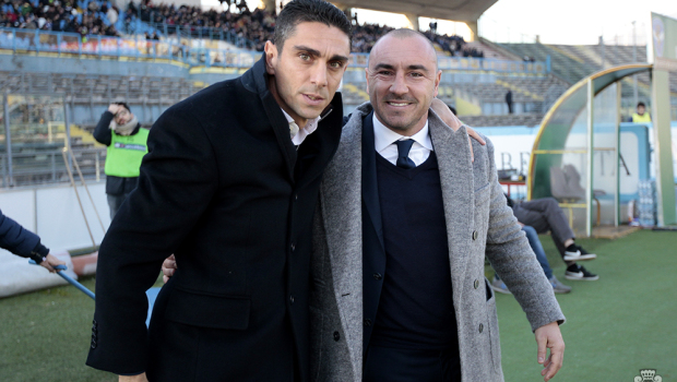 Moreno Longo e Cristian Brocchi (Foto Ivan Benedetto)