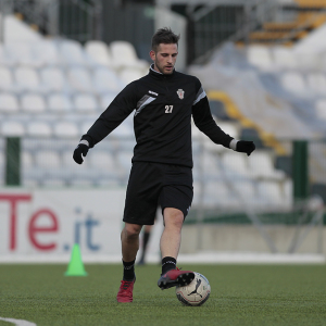 Mattia Aramu in allenamento (Foto Ivan Benedetto)