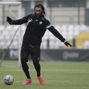 Rolando Bianchi in allenamento (Foto Ivan Benedetto)