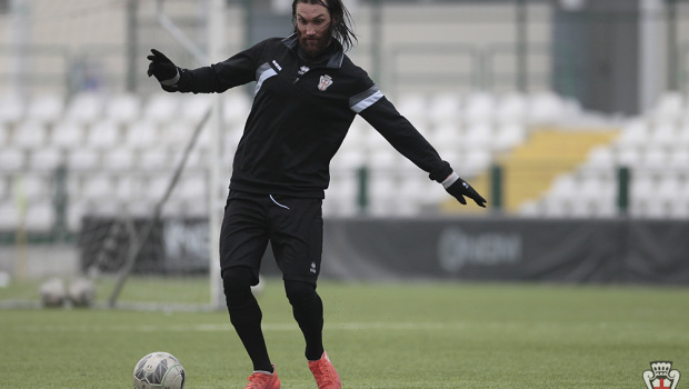 Rolando Bianchi in allenamento (Foto Ivan Benedetto)