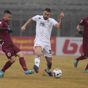 Gianmario Comi contro il Cittadella (Foto Ivan Benedetto)