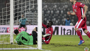 Il gol di Konate (Foto Ivan Benedetto)