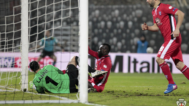 Il gol di Konate (Foto Ivan Benedetto)