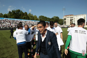 La grinta di Moreno Longo (Foto Ivan Benedetto)