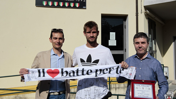 La premiazione di Ivan Provedel (Foto Ivan Benedetto)