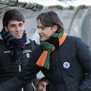 Gianluca Grassadonia e Filippo Inzaghi (Foto Ivan Benedetto)