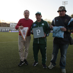 Tifosi Palmeiras al "Piola" (Foto Ivan Benedetto)