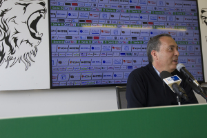 Massimo Secondo in conferenza stampa (Foto Ivan Benedetto)