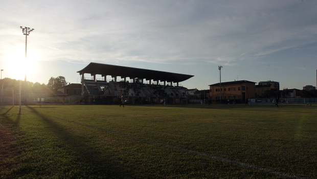 Stadio "Picco" di Trino (Foto Ivan Benedetto)