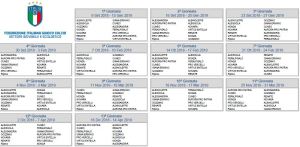 Calendario U17