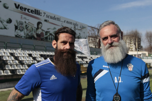 Davide Moscardelli e Antonello Degiorgi (Foto Ivan Benedetto)