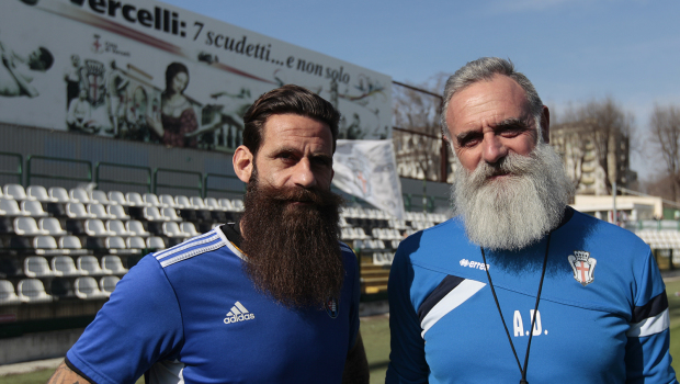 Davide Moscardelli e Antonello Degiorgi (Foto Ivan Benedetto)
