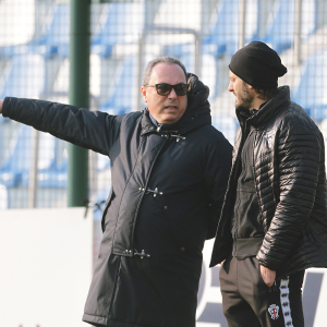 Massimo Secondo e Alberto Gilardino (Foto Ivan Benedetto)