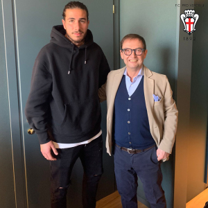 Alessio Nepi e Paolo Pinciroli (Foto F.C. Pro Vercelli 1892)