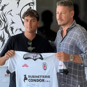 Antonio Ronci e Alex Casella (Foto F.C. Pro Vercelli 1892)