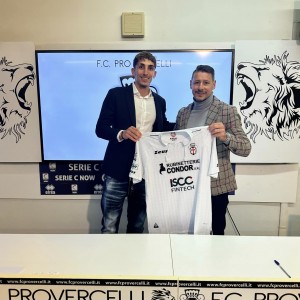 Alessandro Citi e Alex Casella (Foto F.C. Pro Vercelli 1892)