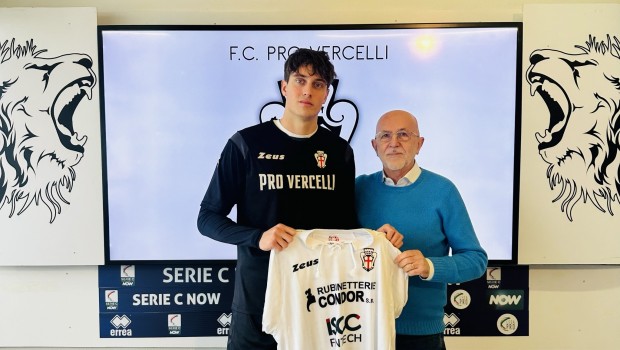 Daniel Frey e Franco Smerieri (Foto F.C. Pro Vercelli 1892)