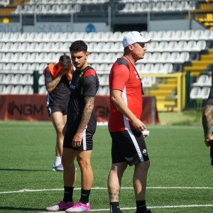 Mister Michele Santoni (Foto F.C. Pro Vercelli 1892)