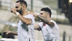 Gianmario Comi e Leonardo Piran (Foto F.C. Pro Vercelli 1892)
