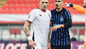 Mattia Rutigliano e Luca Fiordilino (Foto F.C. Pro Vercelli 1892)
