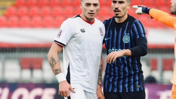 Mattia Rutigliano e Luca Fiordilino (Foto F.C. Pro Vercelli 1892)