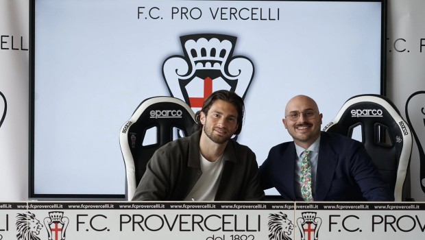 Mattia Del Favero e Rocco Fimmanò (Foto F.C. Pro Vercelli 1892)