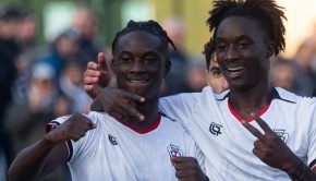 Asane e Ousseynou Sow (Foto F.C. Pro Vercelli 1892)