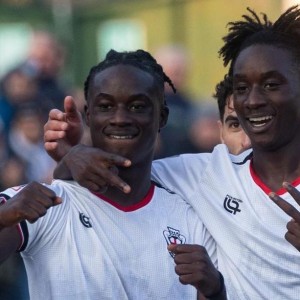 Asane e Ousseynou Sow (Foto F.C. Pro Vercelli 1892)